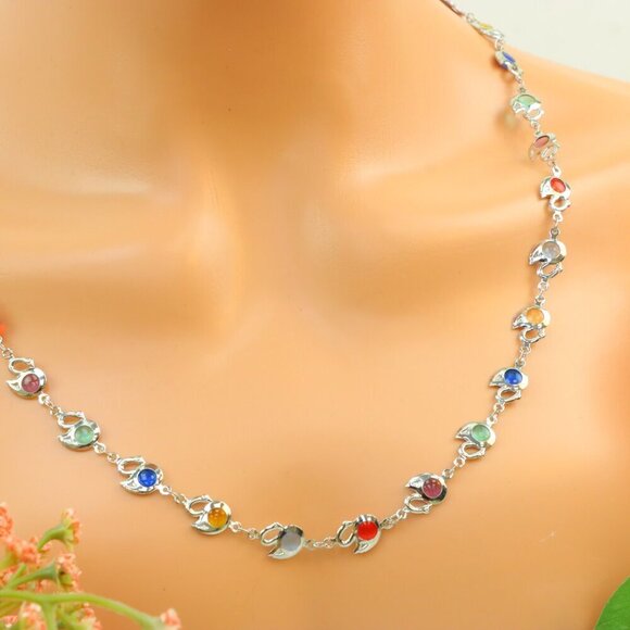 "New Beautiful Design Necklace Chain for Women/Girls, Gift, N550 - Picture 4 of 10